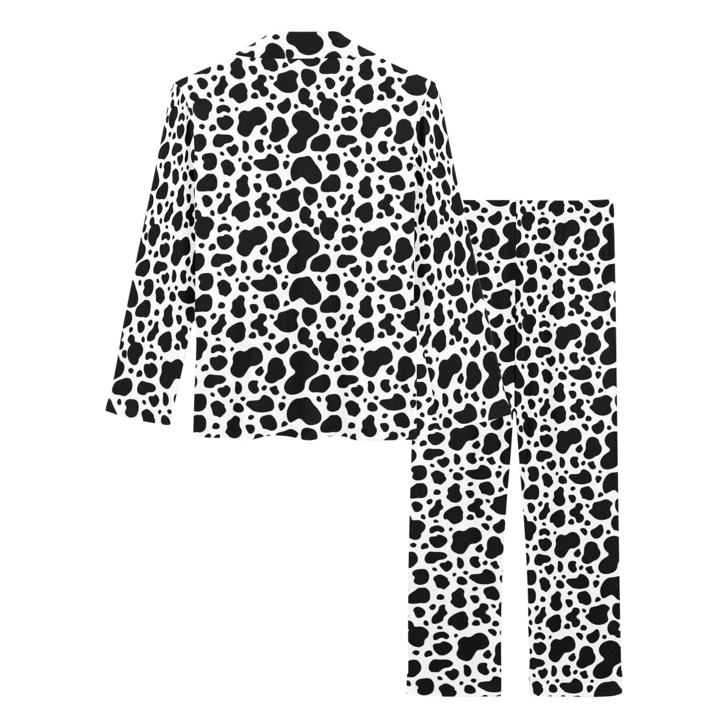 Cow Skin Pattern Print Design 04 Women's Long Pajama Set