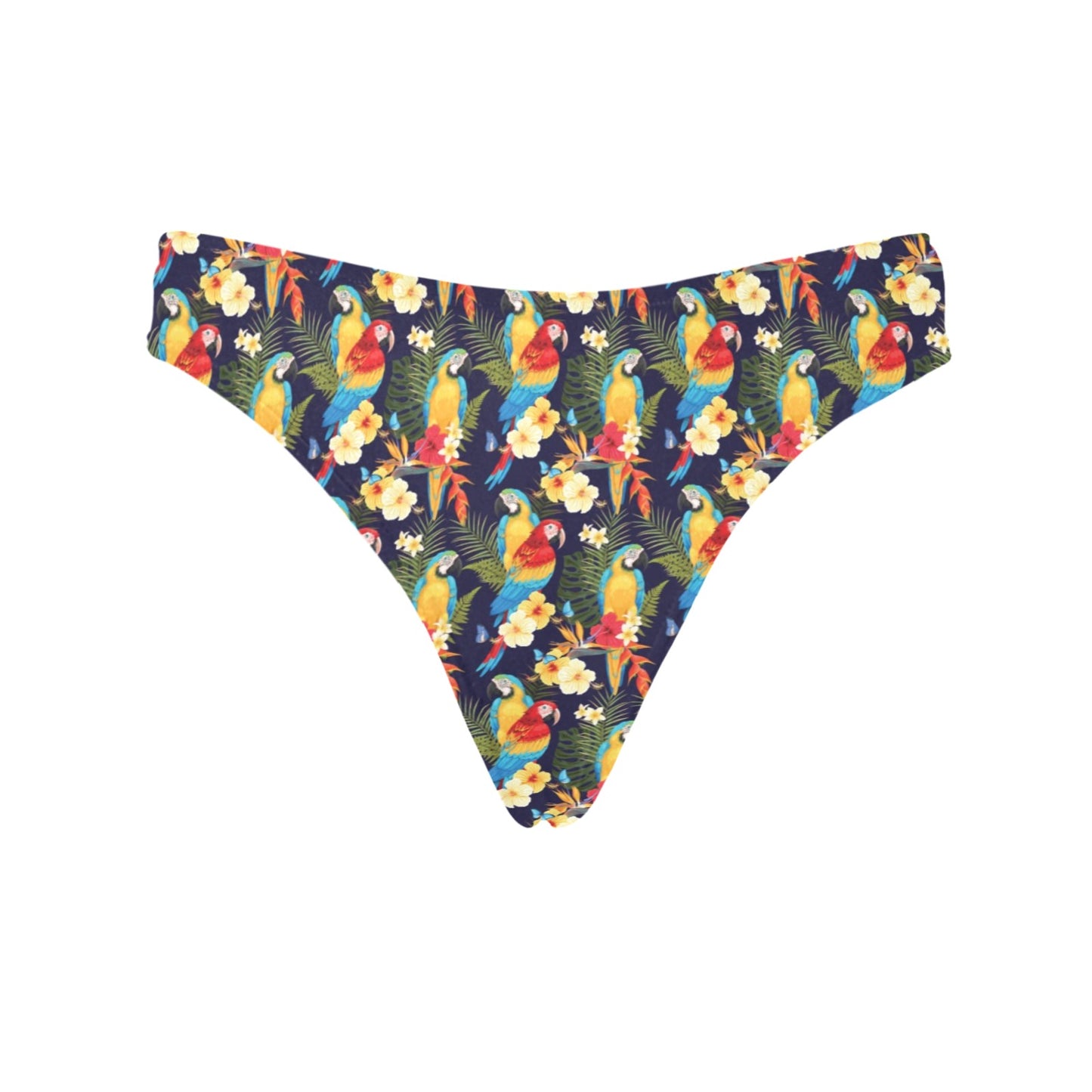 Parrot Themed Design Women's Thongs