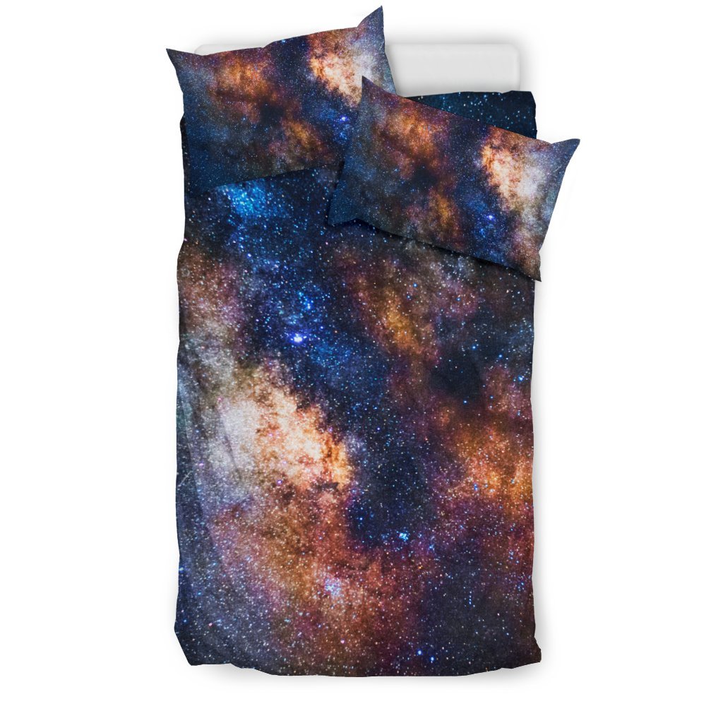 Celestial Milky Way Galaxy Duvet Cover Bedding Set