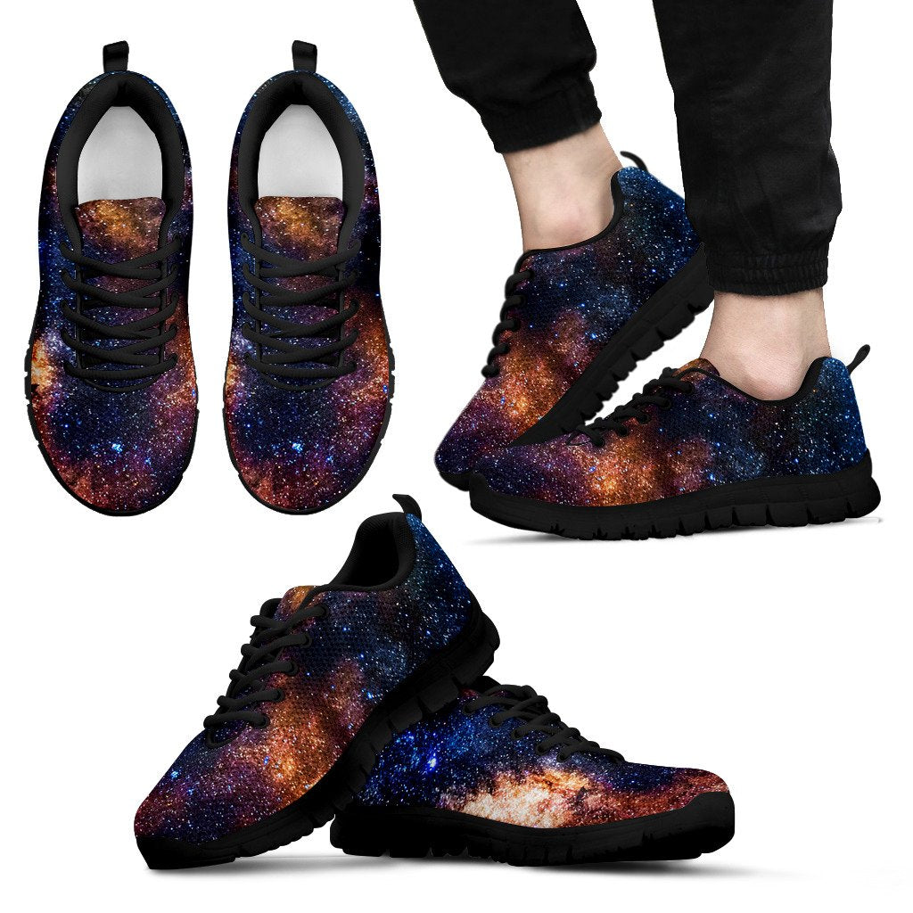 Celestial Milky way Galaxy Men Sneakers Shoes