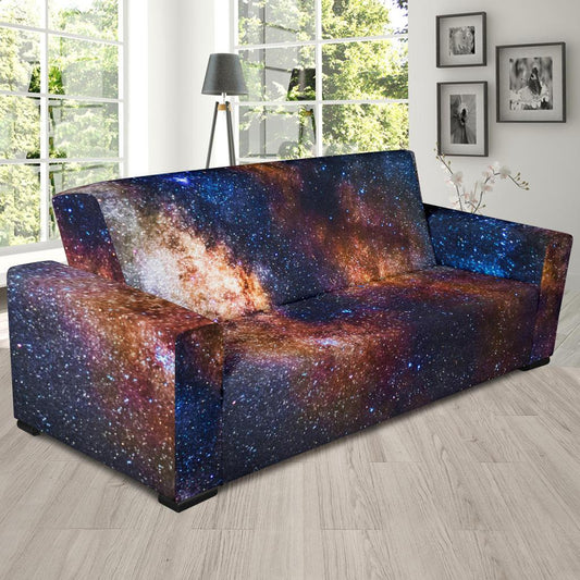 Celestial Milky way Galaxy Sofa Slipcover-JTAMIGO.COM