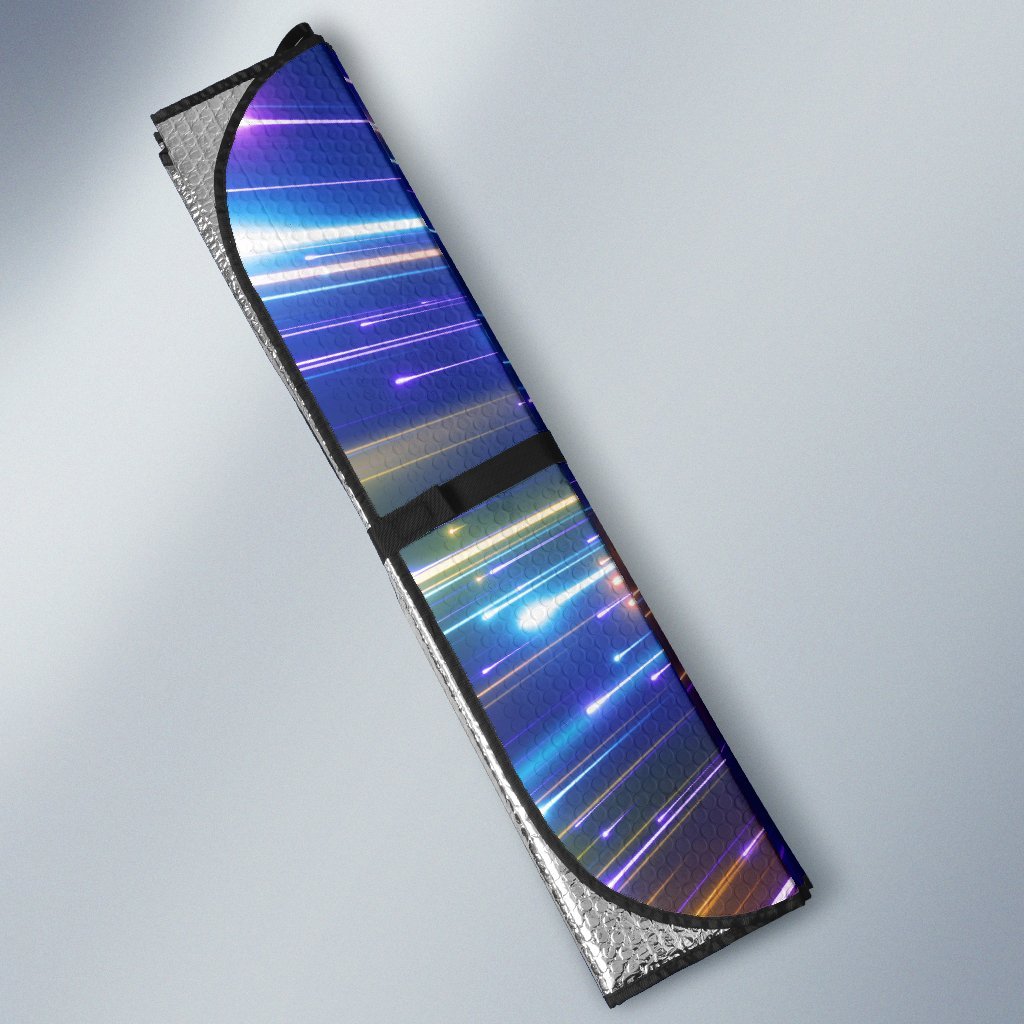 Celestial Rainbow Speed Light Car Sun Shade For Windshield