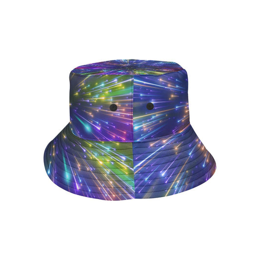 Celestial Rainbow Speed Light Unisex Bucket Hat