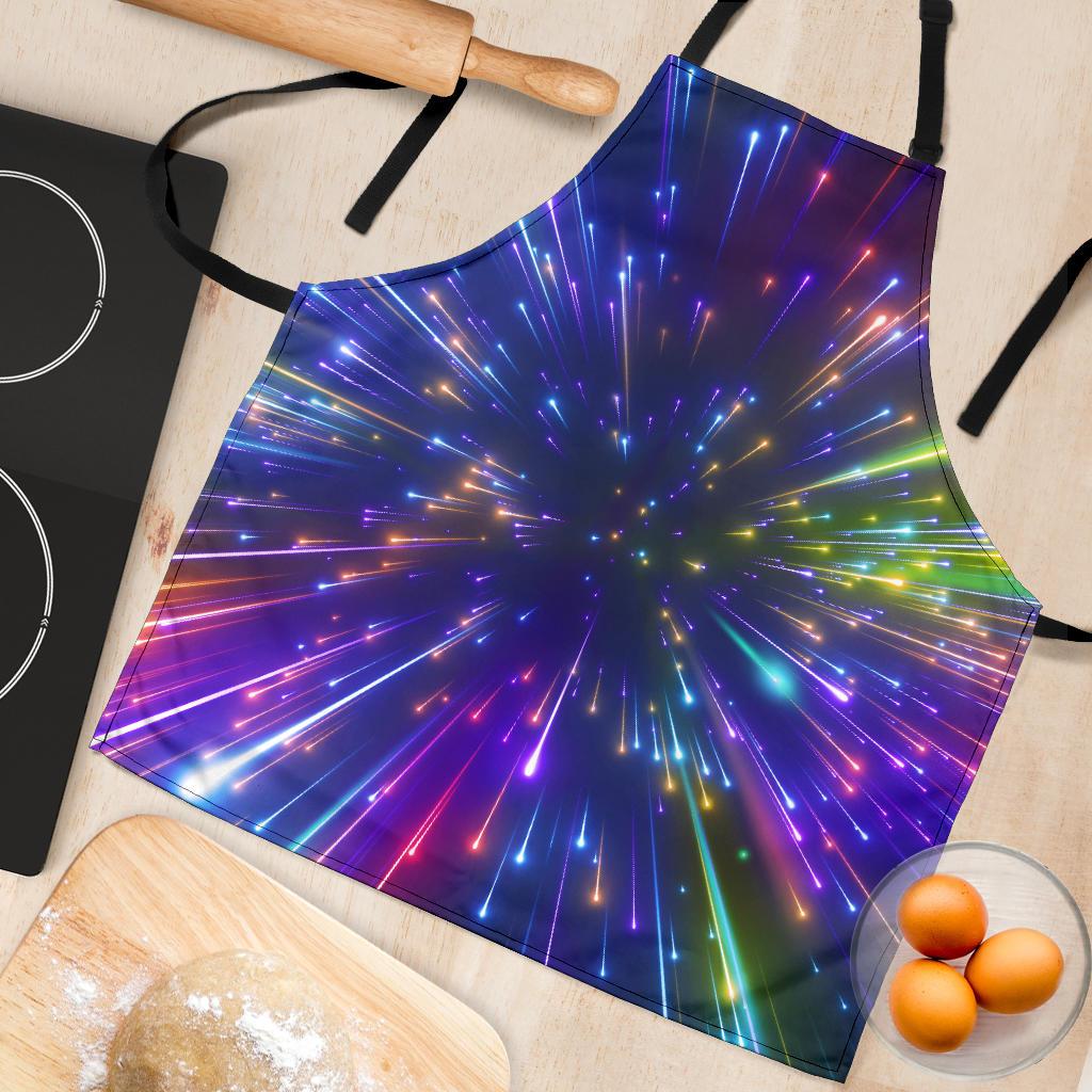 Celestial Rainbow Speed Light Women Apron
