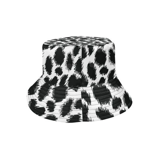 Cheetah Black Print Pattern Unisex Bucket Hat