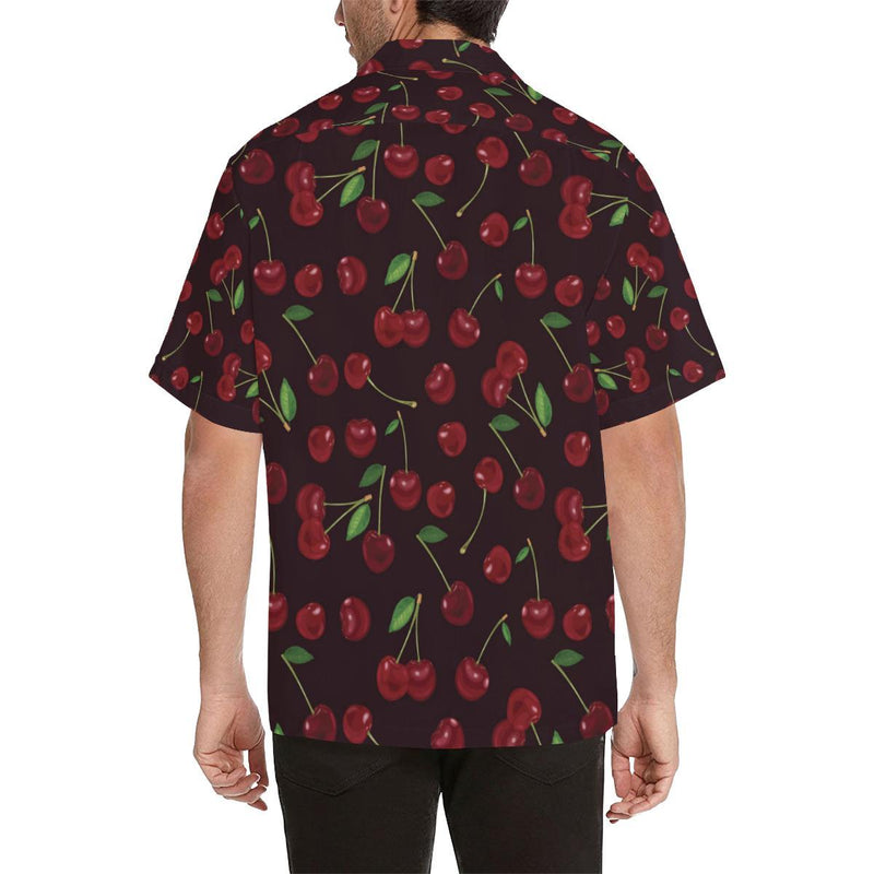 Cherry Fresh Pattern Men Aloha Hawaiian Shirt