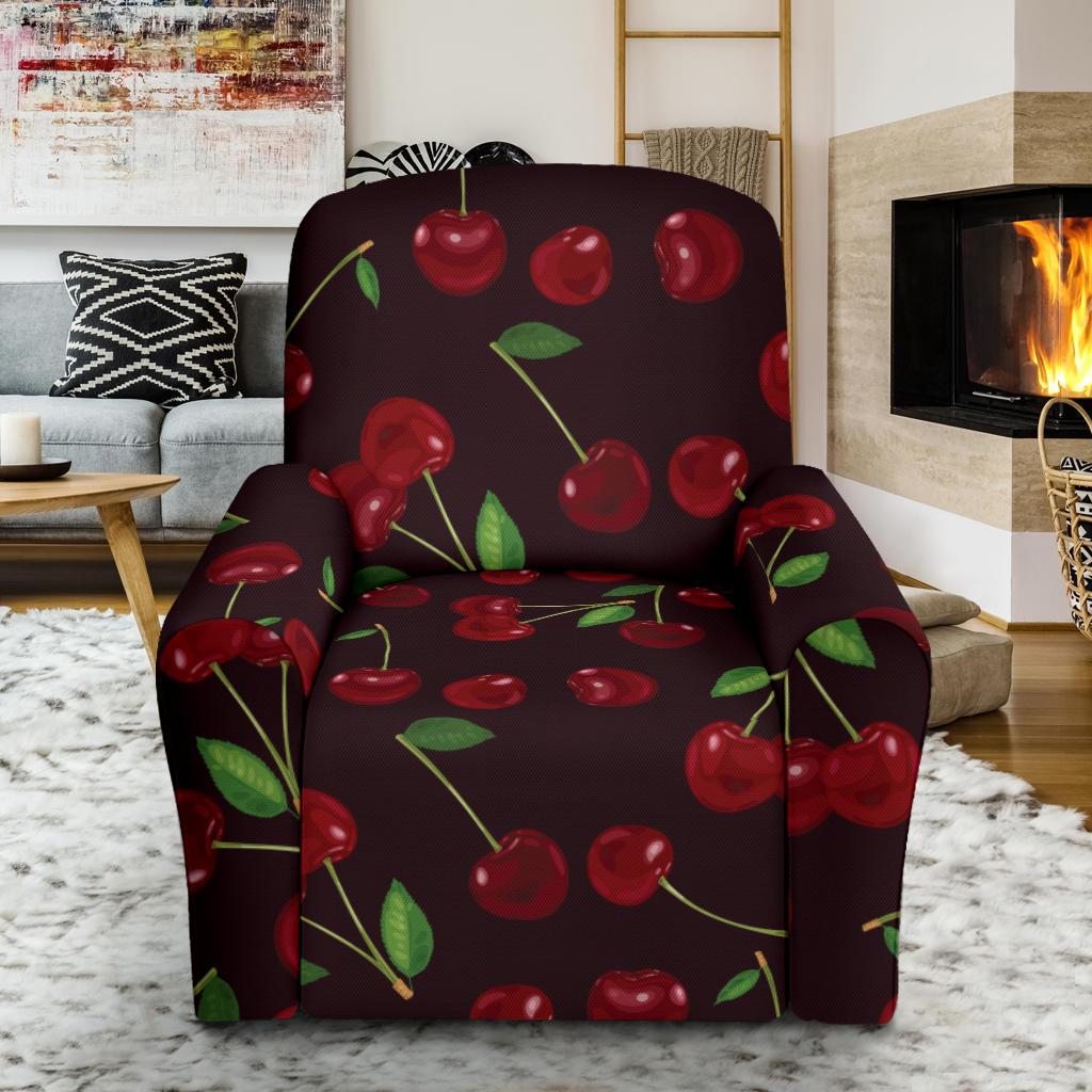 Cherry Fresh Pattern Single Sofa Slipcover -JTAMIGO.COM