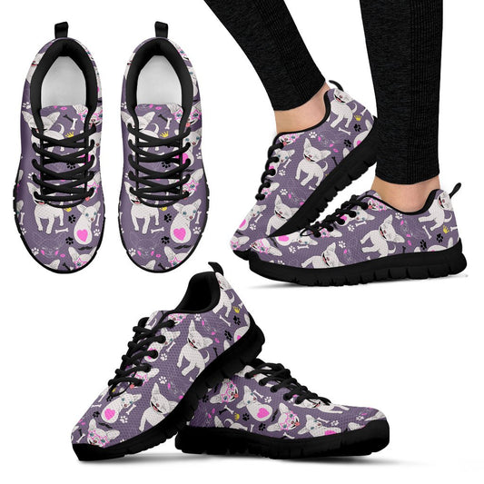 Chihuahua Happy Pattern Women Sneakers Shoes