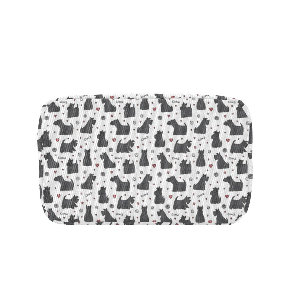 Scottish Terriers Print Design LKS3015 Insulated Lunch Bag