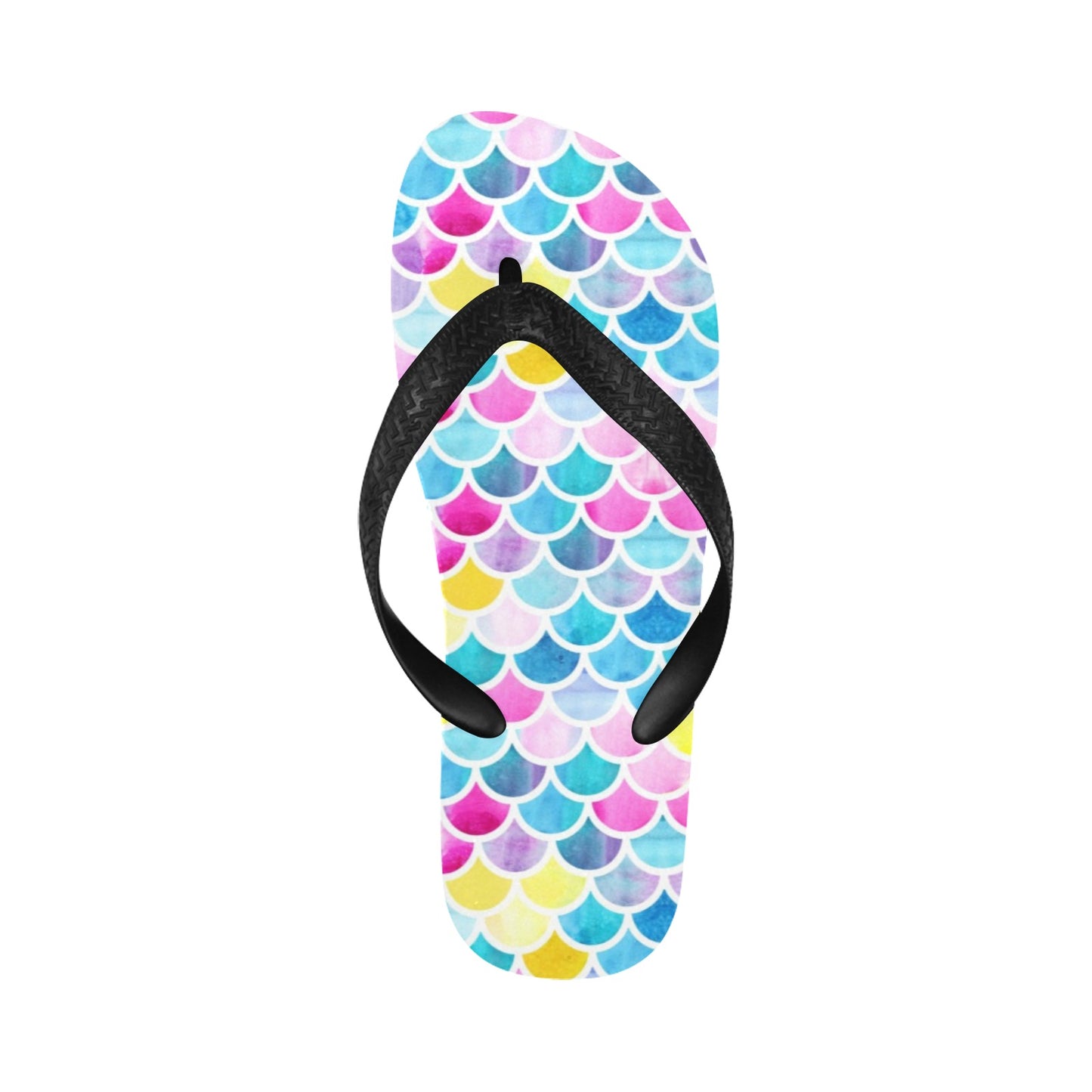 Scales Print Design LKS402 Flip Flops