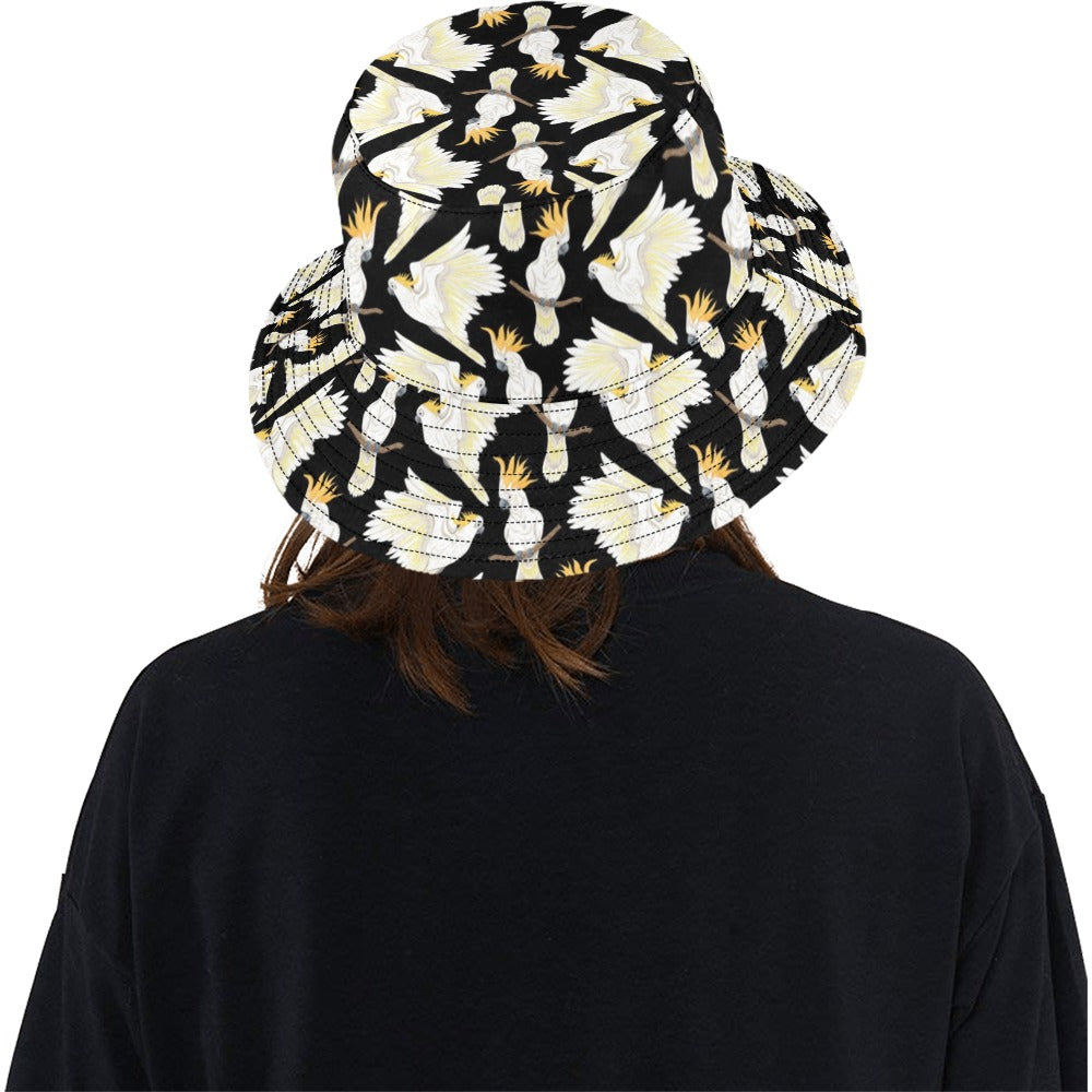 Cockatoo Print Design LKS402 Unisex Bucket Hat
