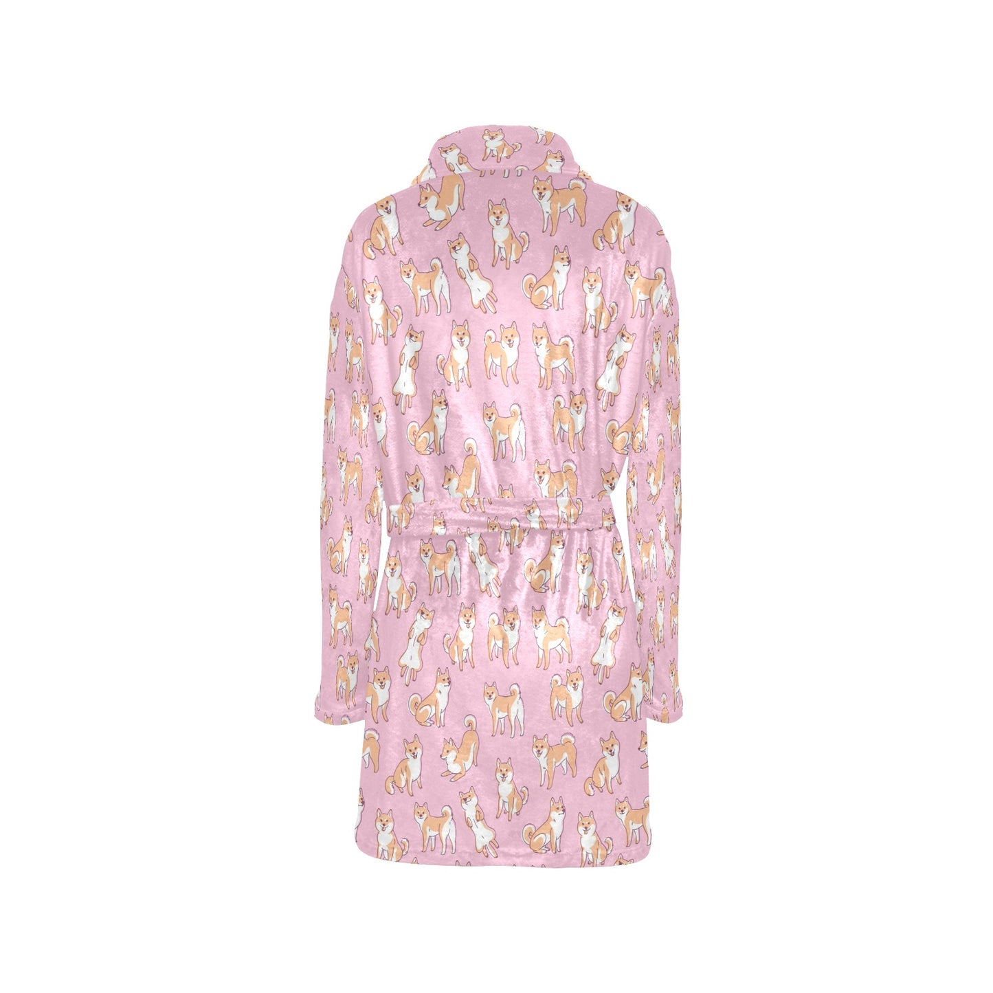 Shiba Inu Print Design LKS303 Women's Fleece Robe