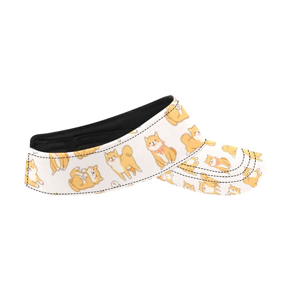 Shiba Inu Print Design LKS308 Unisex Sun Visor