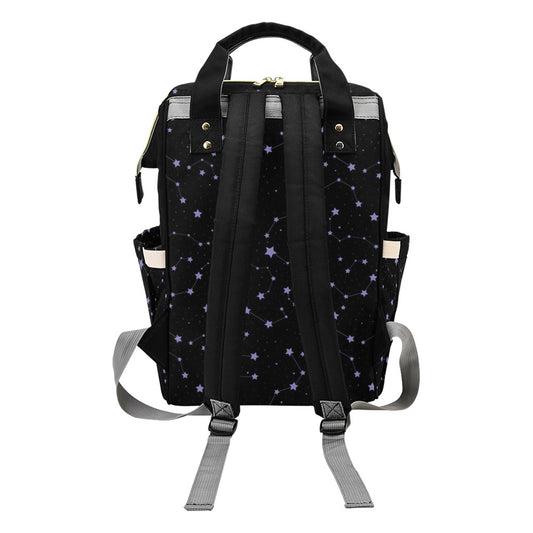 Star Print Design LKS303 Diaper Bag Backpack