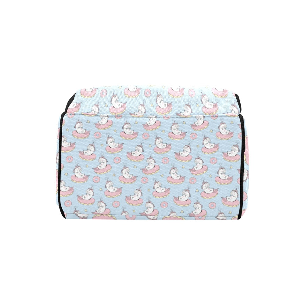 Unicorn Print Design LKS303 Diaper Bag Backpack