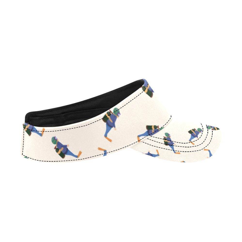 Scuba Driver Print Design LKS301 Unisex Sun Visor
