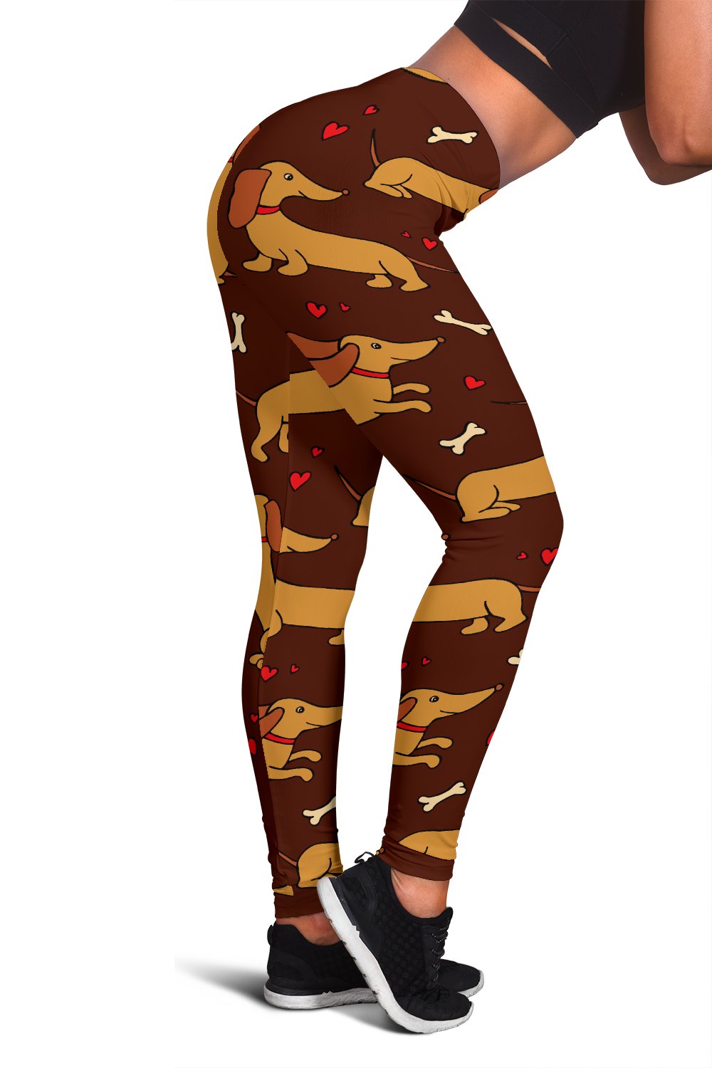 Rottweiler Dog Print Pattern Women Leggings