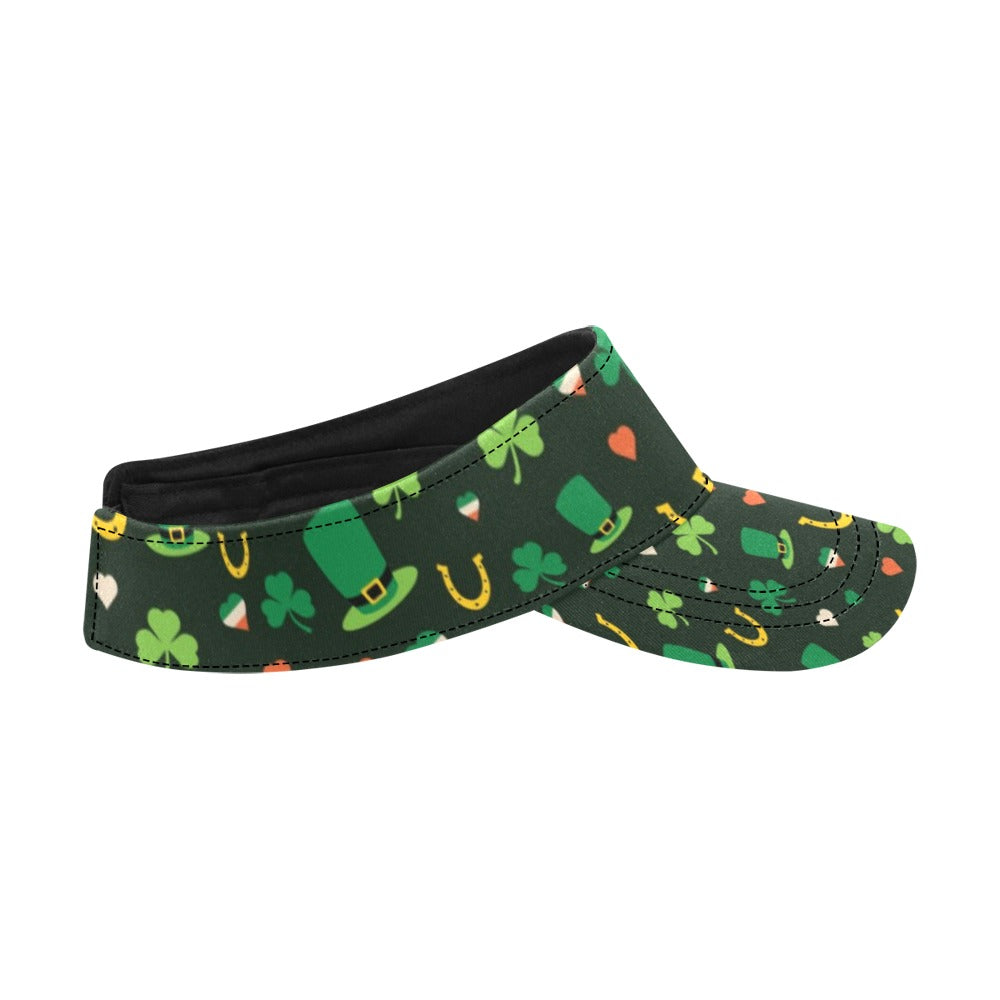 Shamrock Print Design LKS308 Unisex Sun Visor