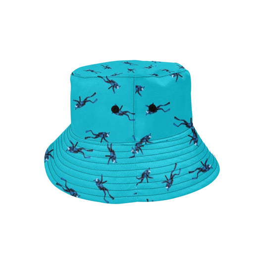 Scuba Driver Print Design LKS304 Unisex Bucket Hat