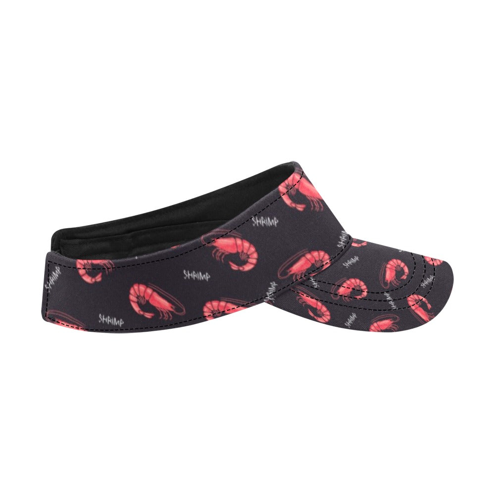 Shrimp Print Design LKS302 Unisex Sun Visor