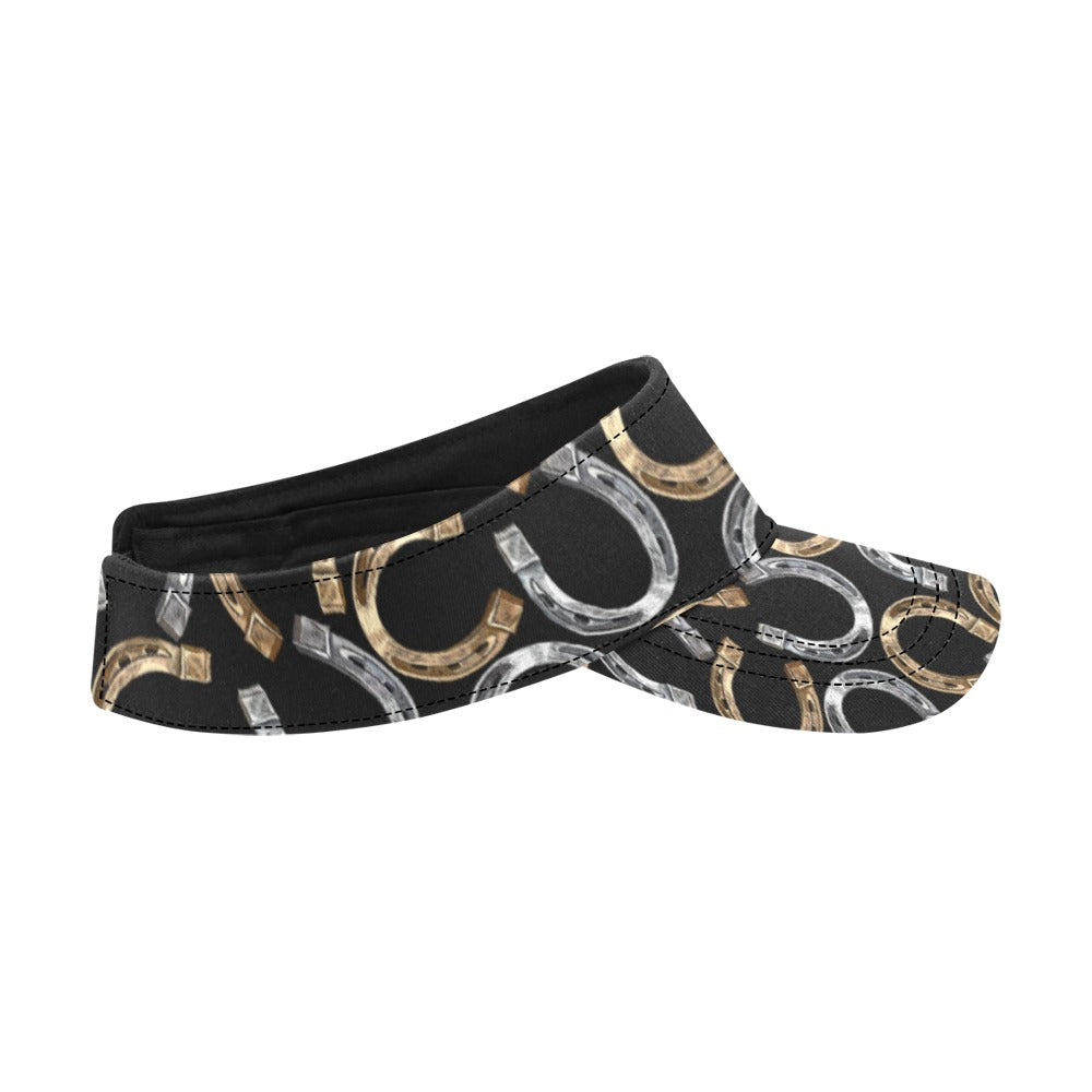Horseshoe Print Design LKS305 Unisex Sun Visor