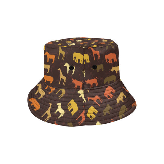 Safari Animal Print Design LKS301 Unisex Bucket Hat