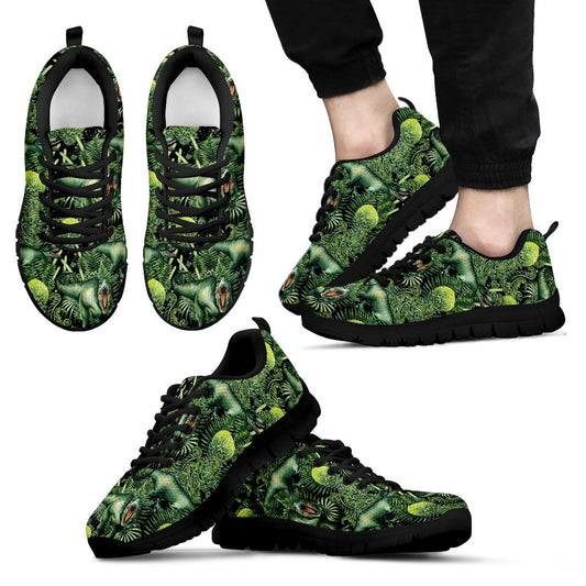 Dinosaur T Rex Print Pattern Men Sneakers Shoes