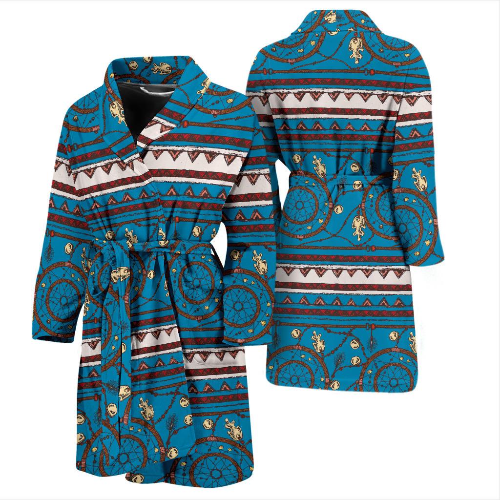 Dream catcher aztec Men Bath Robe-JTAMIGO.COM