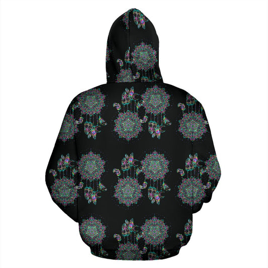 Dream Catcher Colorful Hand Draw Pullover Hoodie