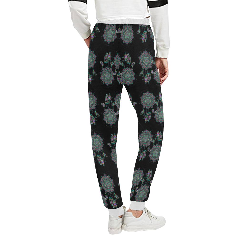 Dream Catcher Colorful Hand Draw Unisex Casual Sweatpants (Model L11)-JTAMIGO.COM