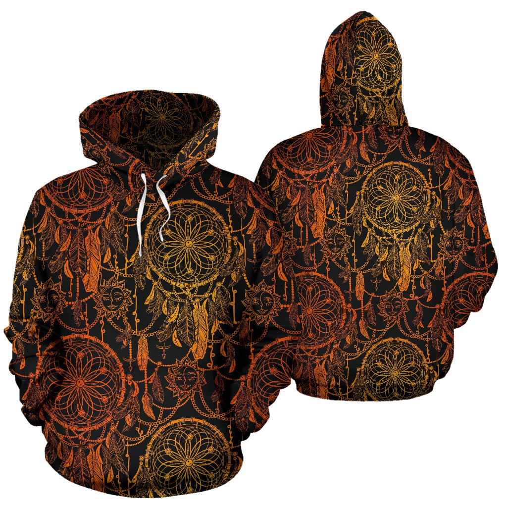 Dream catcher Sun and Moon Pullover Hoodie