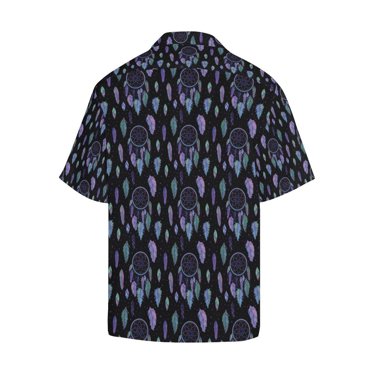 Dream Catcher Tribal Design Men Aloha Hawaiian Shirt
