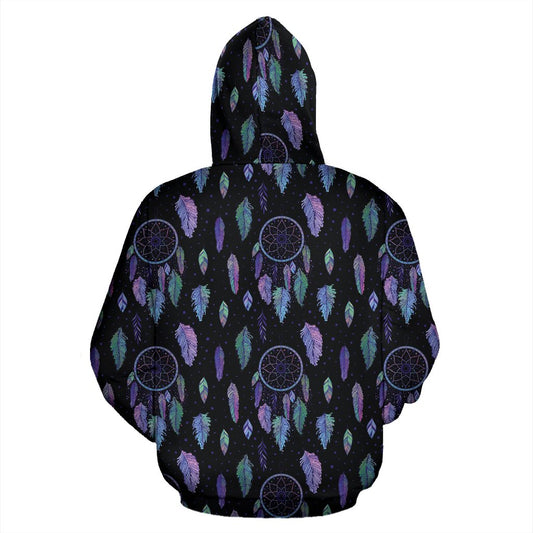 Dream Catcher Tribal Design Pullover Hoodie