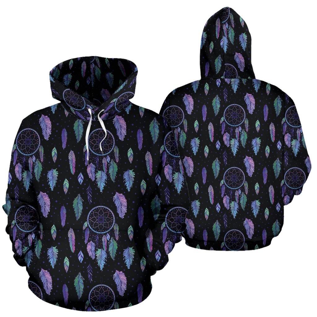 Dream Catcher Tribal Design Pullover Hoodie