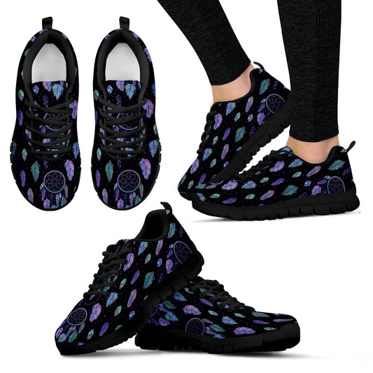 Dream Catcher Tribal Design Women Sneakers Shoes