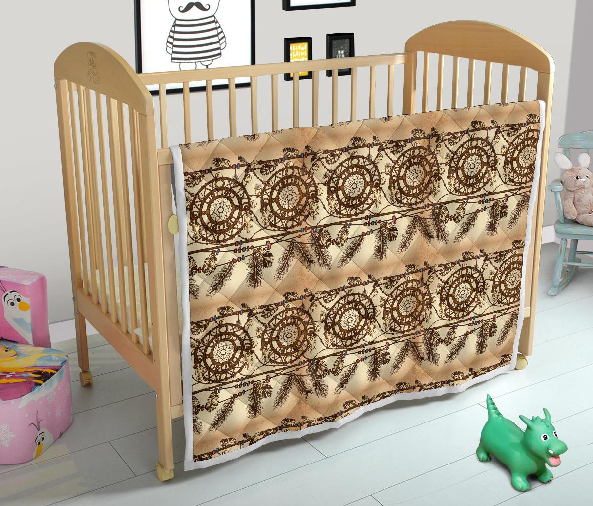 Dream catcher vintage native Premium Quilt-JTAMIGO.COM