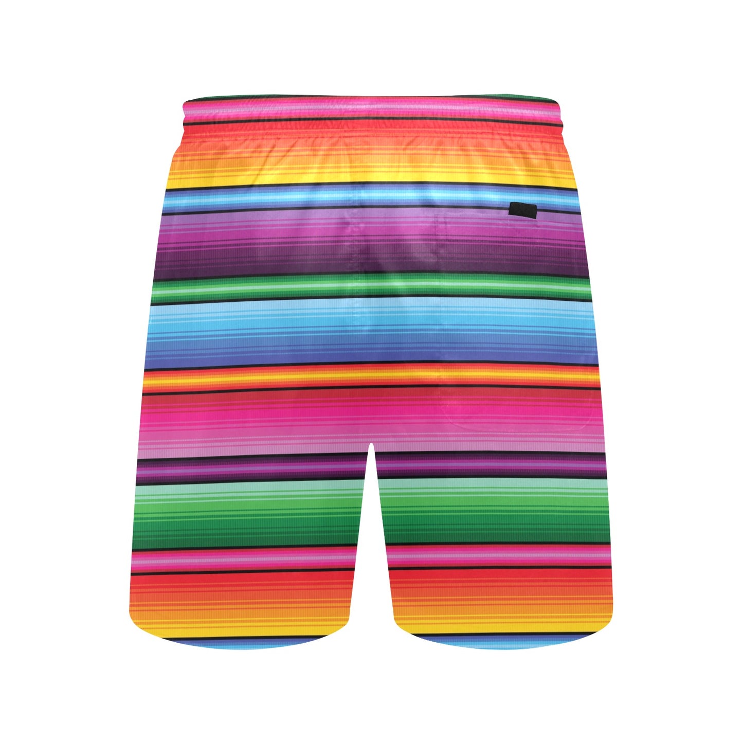 Mexican Blanket Colorful Print Pattern Men's Swim Trunks Beach Shorts