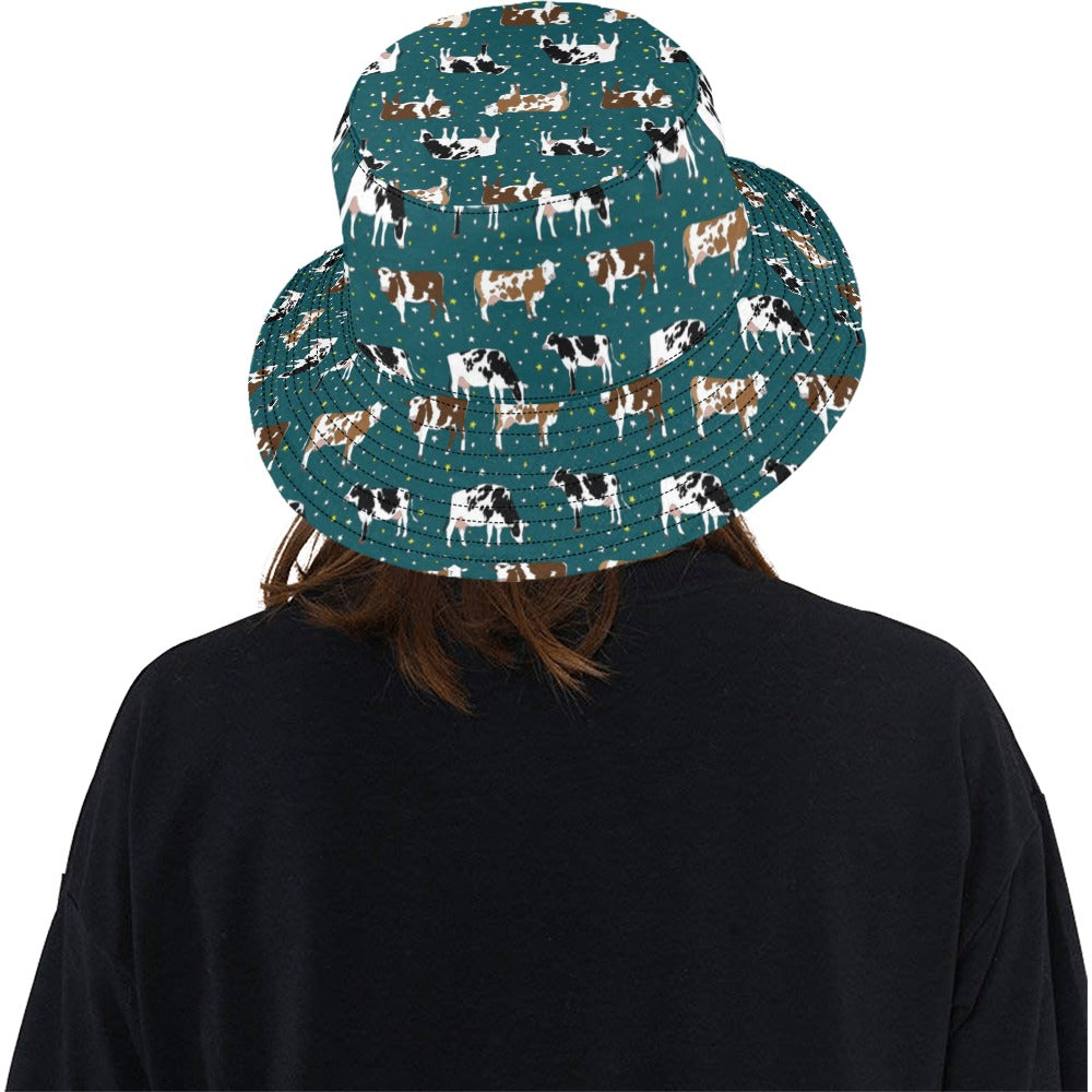 Cattle Print Design LKS404 Unisex Bucket Hat