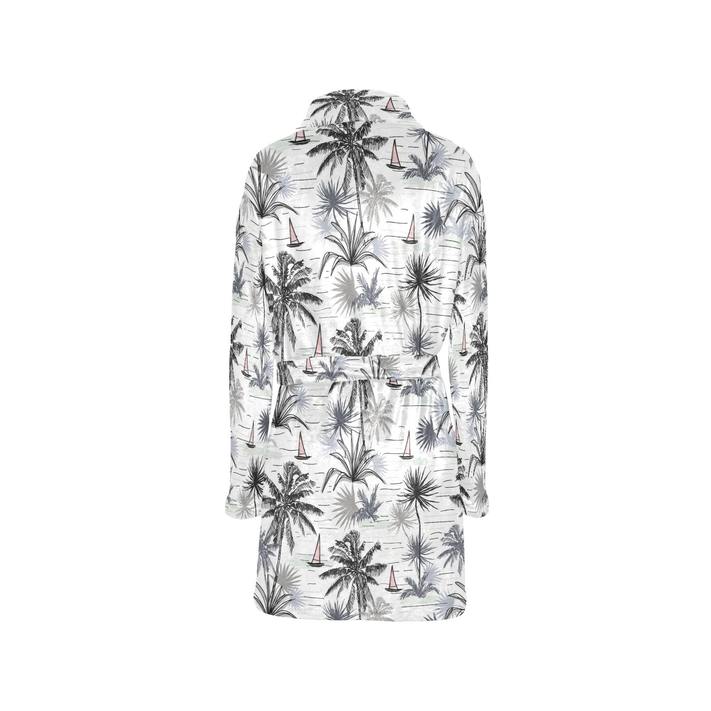Pacific island Pattern Print Design A04 Women's Fleece Robe