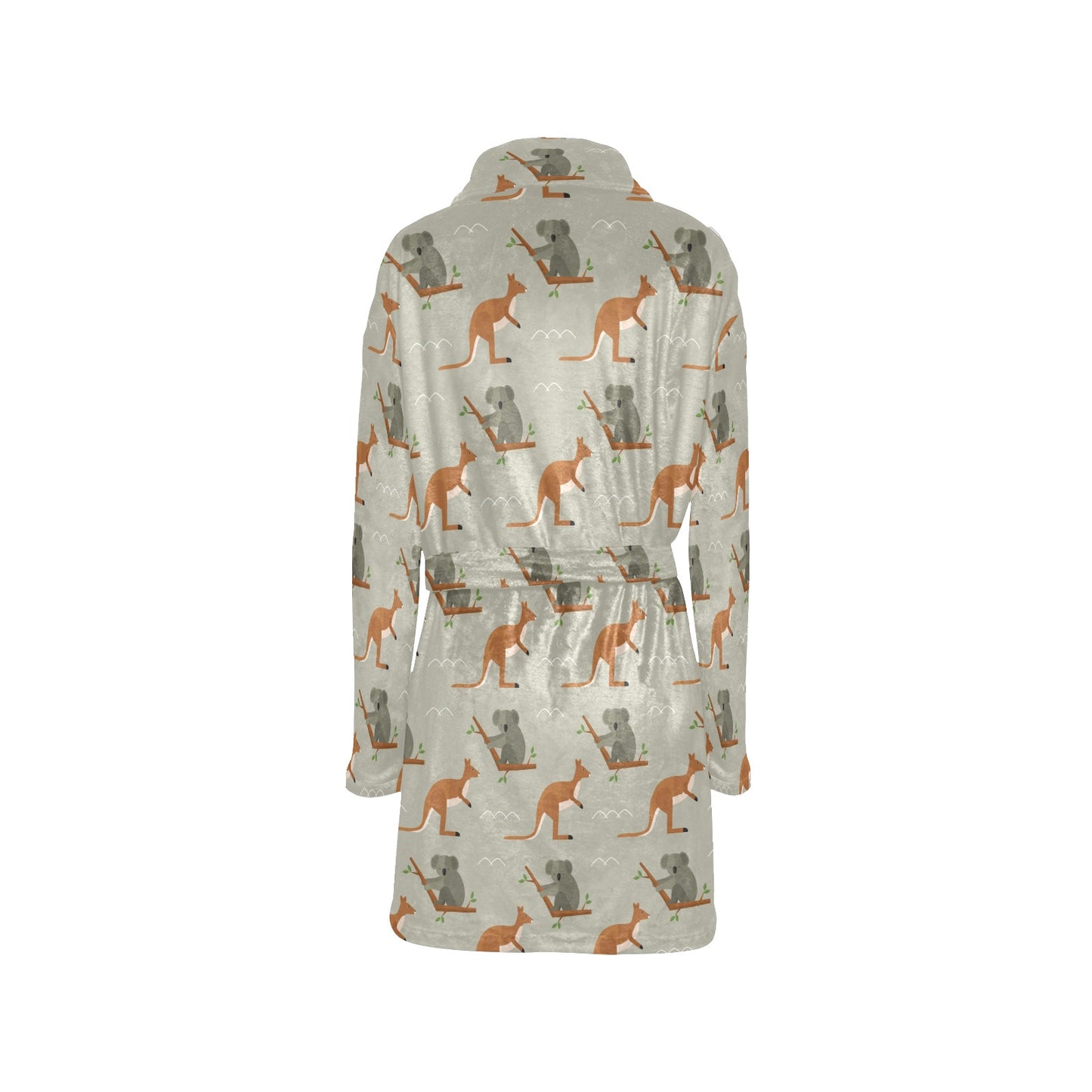 Koala Pattern Print Design 03 Women's Fleece Robe