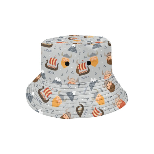 Vikings Print Design LKS307 Unisex Bucket Hat