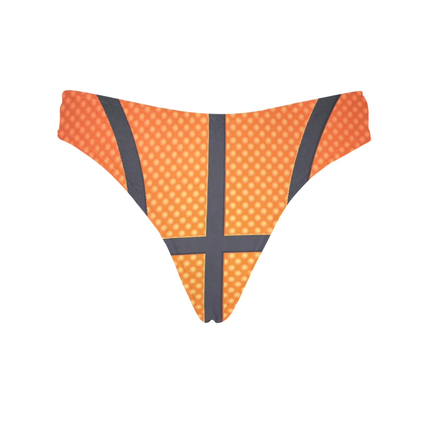 Basketball Texture Print Pattern Women's Thongs
