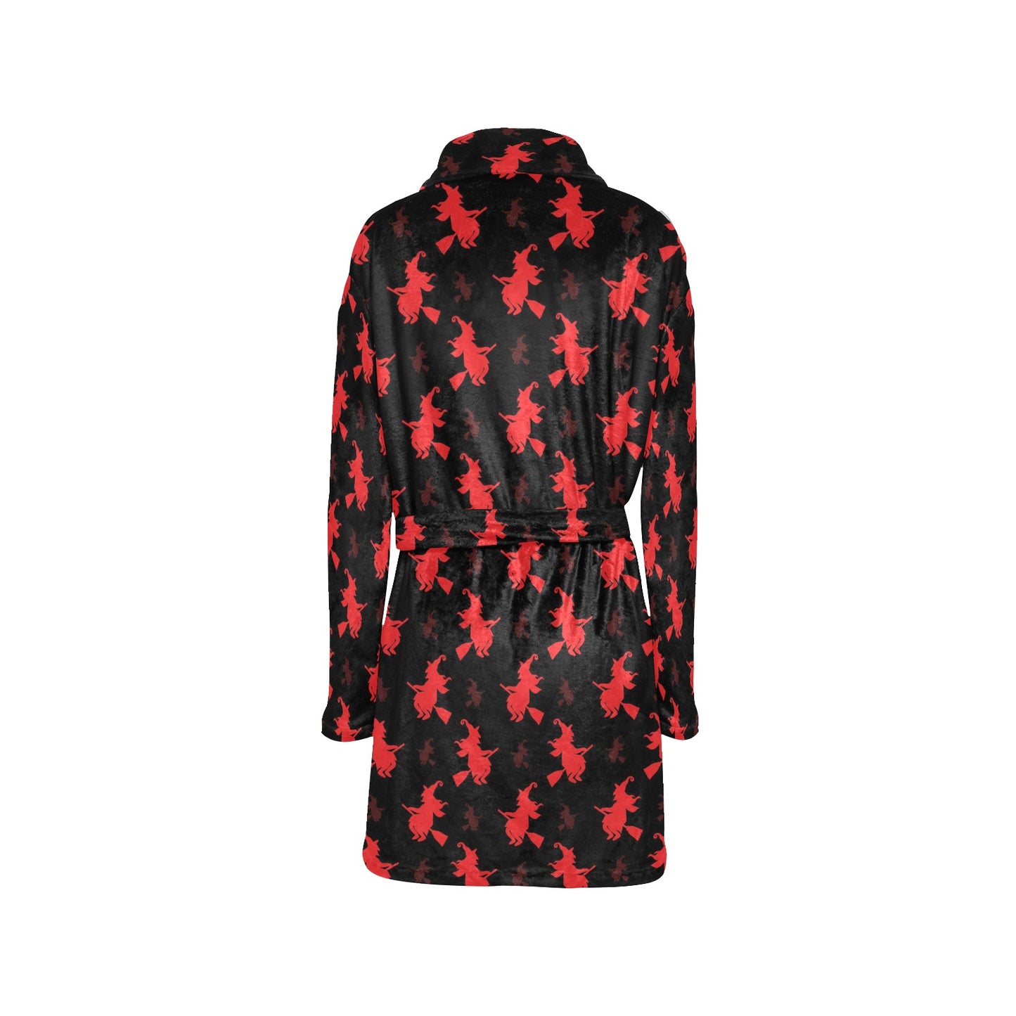 Witch Print Design LKS308 Women's Fleece Robe