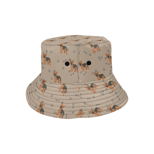 Yorkshire Terriers Print Design LKS305 Unisex Bucket Hat