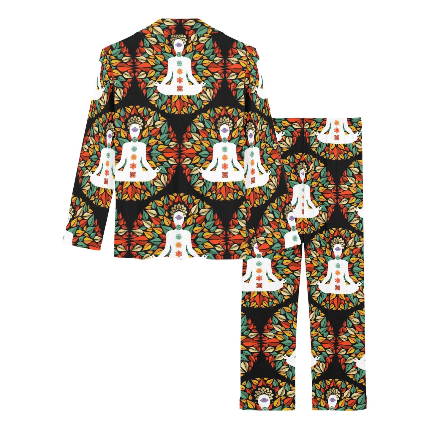 Chakra Yoga Women's Long Pajama Set