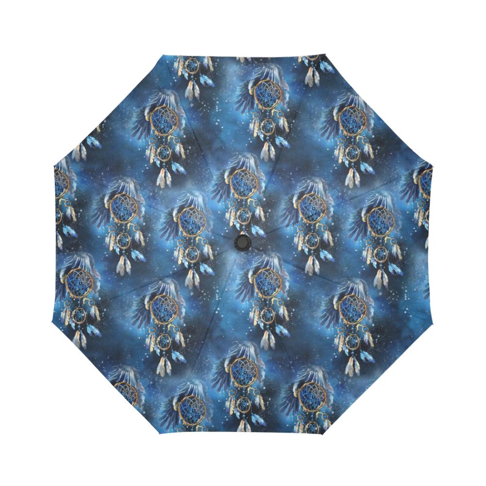 Eagles Dream Catcher Themed Automatic Foldable Umbrella
