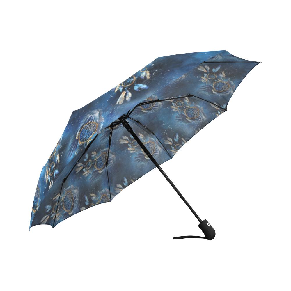Eagles Dream Catcher Themed Automatic Foldable Umbrella