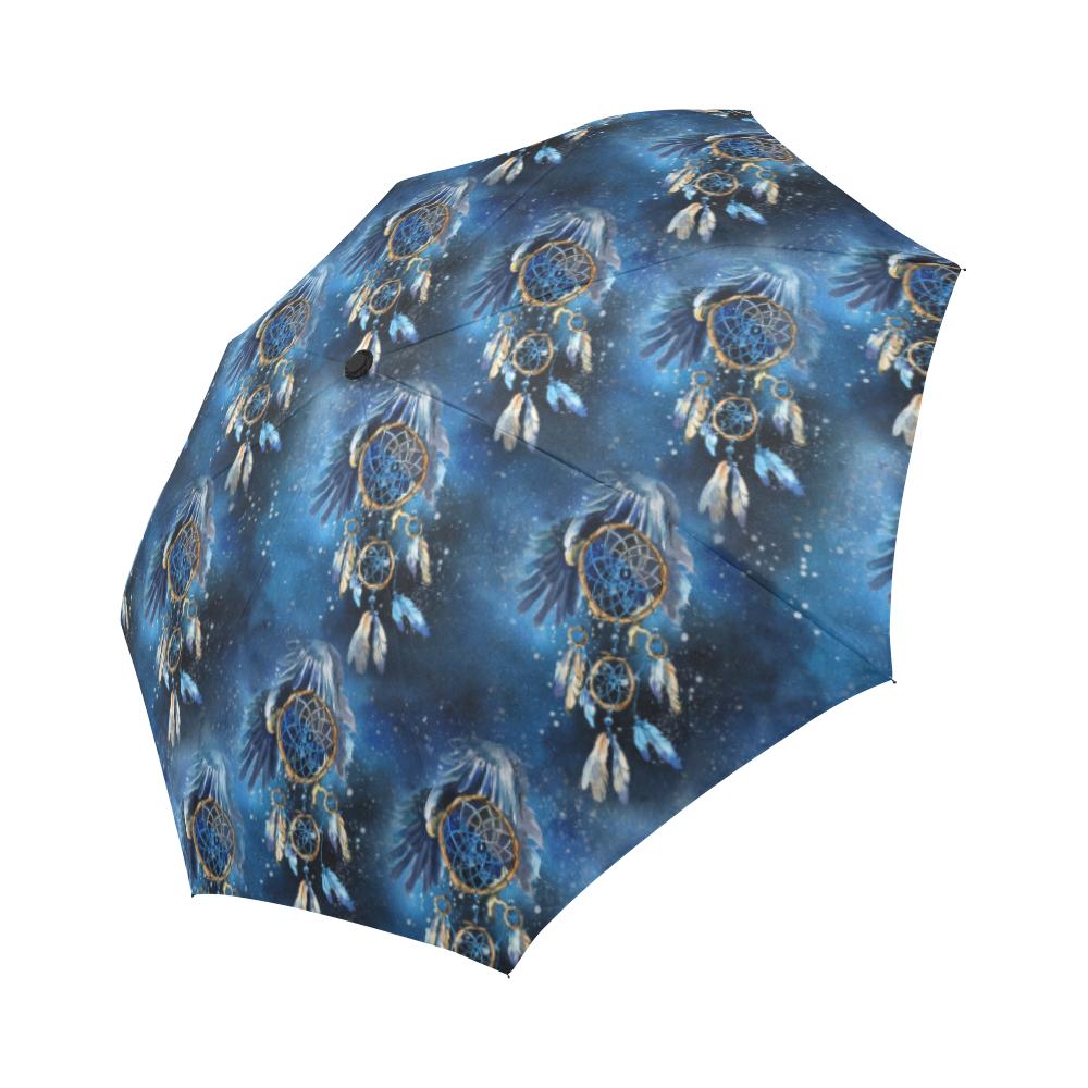 Eagles Dream Catcher Themed Automatic Foldable Umbrella
