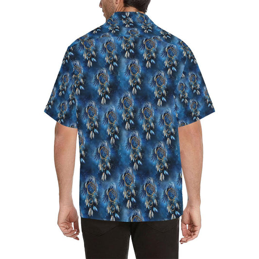 Eagles Dream Catcher Themed Men Aloha Hawaiian Shirt