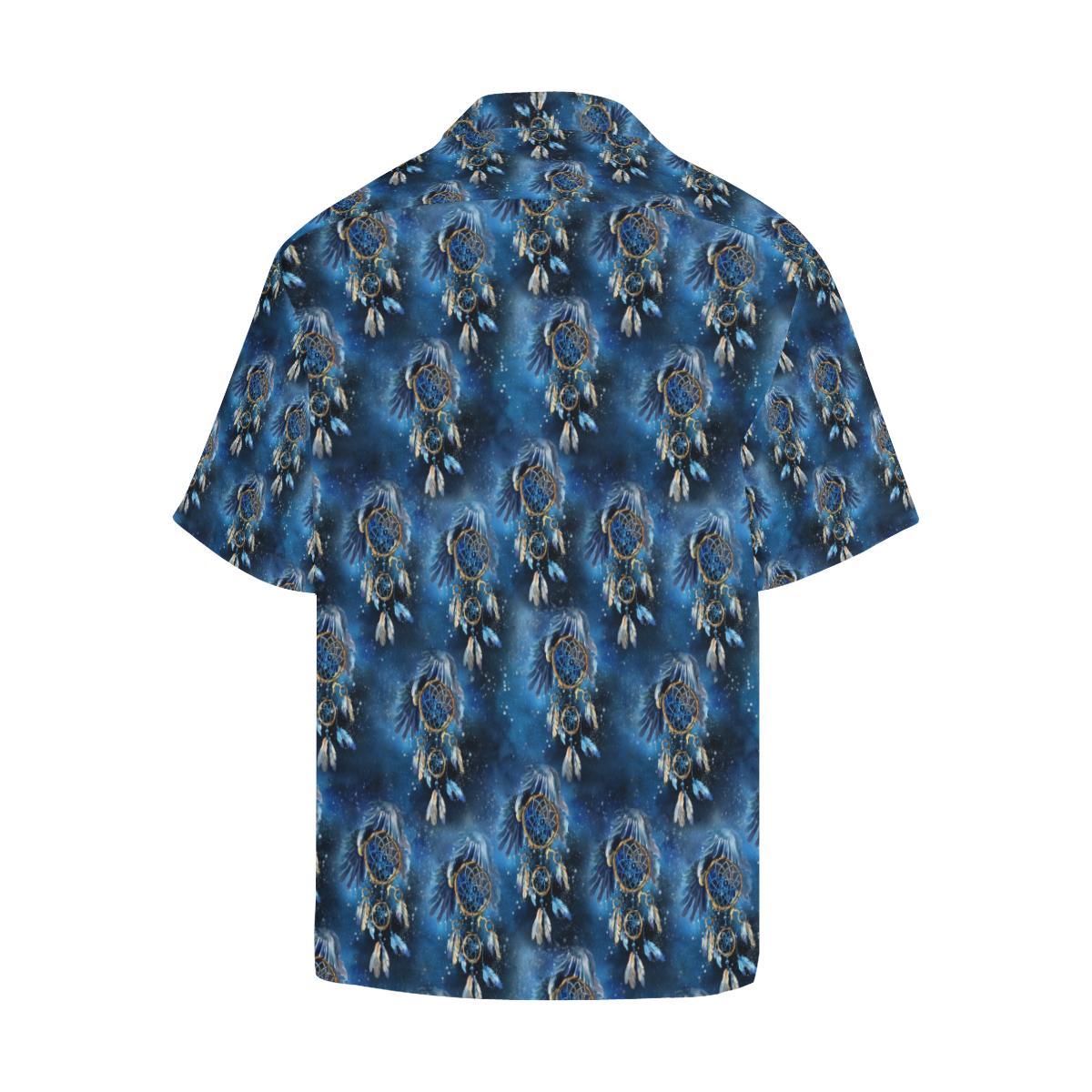 Eagles Dream Catcher Themed Men Aloha Hawaiian Shirt